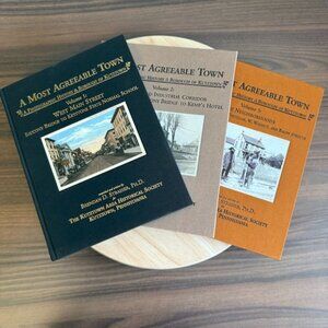 Signed A Most Agreeable Town Book Set Volumes 1-3 Kutztown History By Brendan D.